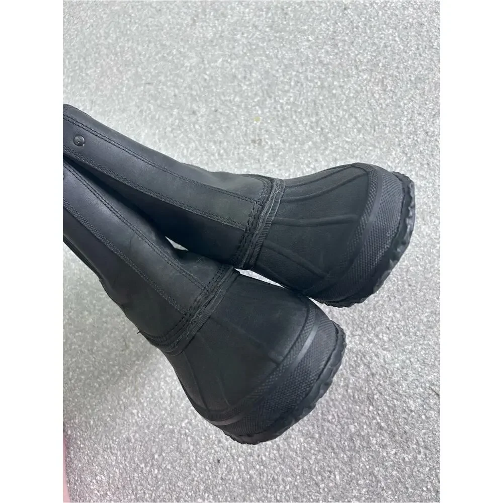 NWOT UGG Men’s Ramosa Black Waterproof Chelsea Rain Boots Size 9